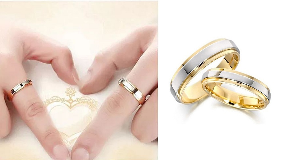 cặp nhẫn cưới vàng tây giá bán bao nhiêu