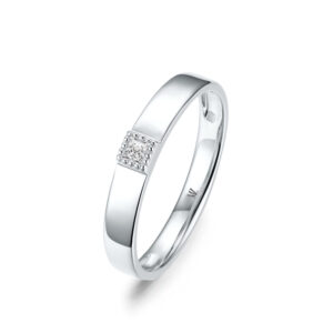 Nhẫn Cưới Nữ 10K CZ Paris Love