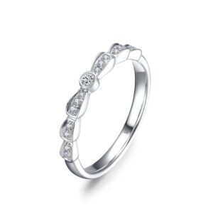 Nhẫn Cưới Nữ 10K CZ First Met