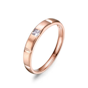 Nhẫn cưới nữ 14K CZ Eternal Love