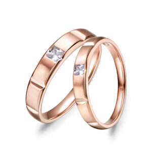 Nhẫn cưới nữ 14K CZ Eternal Love