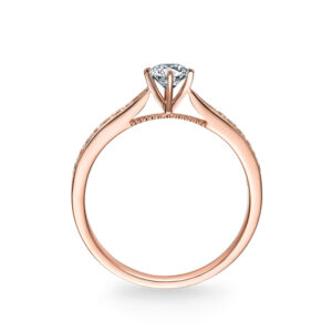 Cặp Nhẫn Cưới 14K CZ We Are The One