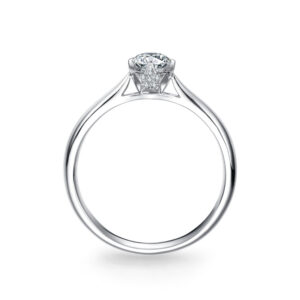 Nhẫn cầu hôn 14K Kim Cương Lab-grown Beautiful Lovers