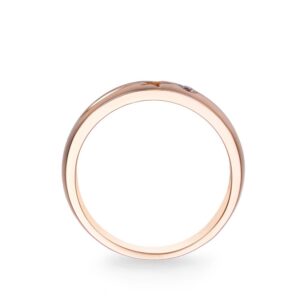 Nhẫn cưới nam 14K CZ Shooting Star