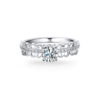 Nhẫn Cầu Hôn 14K Kim Cương Infinity Love