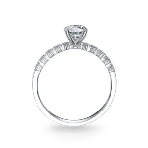 Nhẫn cầu hôn 10K CZ For You