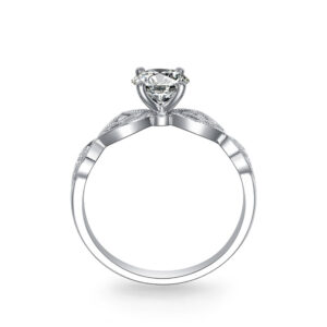 Nhẫn Cầu Hôn 14K CZ Her Crown