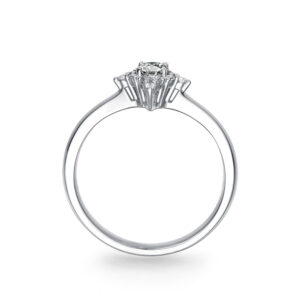 Nhẫn Cầu Hôn 14K CZ The Star