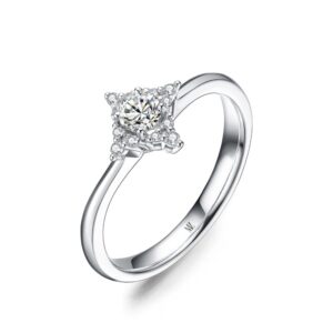 Nhẫn Cầu Hôn 14K CZ The Star