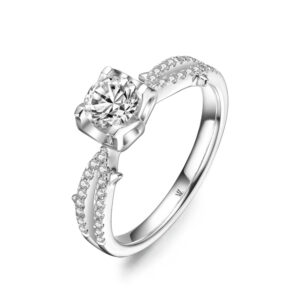Nhẫn Cầu Hôn 14K Kim Cương Love Paradise