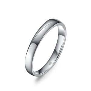 Nhẫn cưới nam 14K CZ Empire
