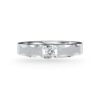 Nhẫn cưới nam 14K CZ First Kiss