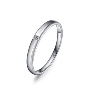 Nhẫn Cưới Nam 10K CZ Charming Prince