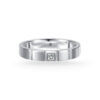 Nhẫn cưới nam 14K CZ Tie The Knot
