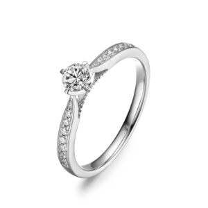 Cặp Nhẫn Cưới Bạch Kim Kim Cương The Rhythm of Love