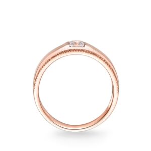 Nhẫn cưới nam 14K CZ Wedding Vows