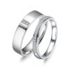 Cặp Nhẫn Cưới 14K CZ Our Secret