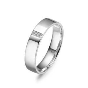 Nhẫn cưới nam 14K CZ First Look