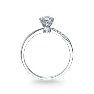 Nhẫn Cầu Hôn 10K CZ Her Name