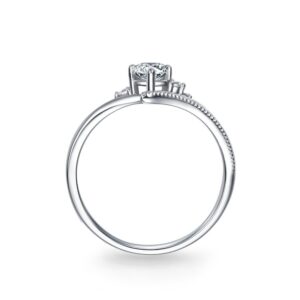 Nhẫn cầu hôn 14K Kim Cương Lab-grown Be Mine