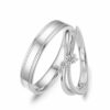 Cặp Nhẫn Cưới 14K CZ My Heartbeats