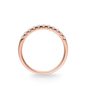 Nhẫn cưới nữ 14K CZ Duet Song