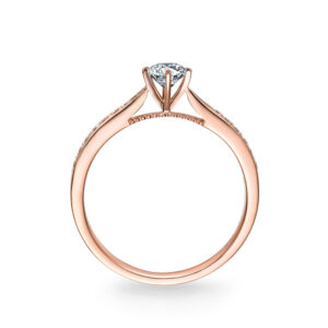 Cặp Nhẫn Cưới 14K CZ For Your Smiles