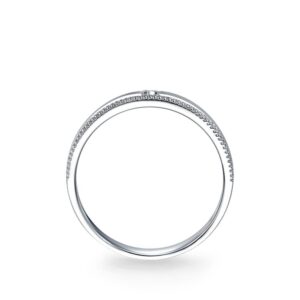 Nhẫn cưới nam Bạch Kim Kim Cương Our Treasure