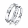 Cặp Nhẫn Cưới 14K CZ Big Love
