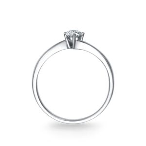 Nhẫn cầu hôn 18K Kim Cương Sunflower