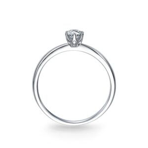 Nhẫn cầu hôn 18K Kim Cương The Heartbeat