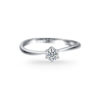Nhẫn cầu hôn 18K Kim Cương The Heartbeat