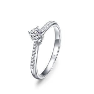 Nhẫn cầu hôn 14K CZ My Soulmate