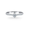 Nhẫn cầu hôn 14K CZ My Soulmate