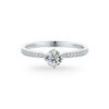 Nhẫn cầu hôn 14K CZ Trust Me
