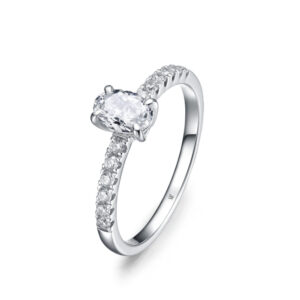 Nhẫn cầu hôn Oval Love Paradise