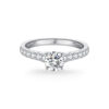 Nhẫn cầu hôn 14K CZ Dreamy Love