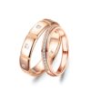 Cặp Nhẫn Cưới 14K Kim Cương Love by Your Side