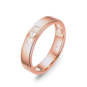 Nhẫn cưới nam 18K Kim Cương Always Love You