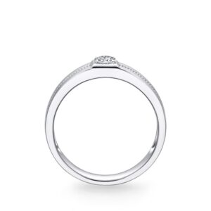 Nhẫn cưới nam Bạch Kim Kim Cương Adore Everything About You