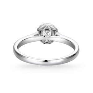 Nhẫn Cưới Nữ 14K CZ Soulmate Connection