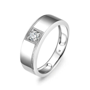 Nhẫn Cưới Nam 14K Kim Cương Lab-grown Soulmate Connection