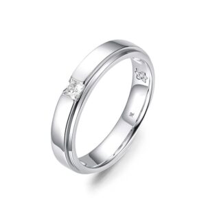 Nhẫn cưới nữ 14K Kim Cương Cherish Every Moment Together