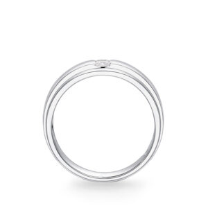 Nhẫn Cưới Nam Bạch Kim Kim Cương Cherish Every Moment Together