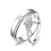 Cặp Nhẫn Cưới 14K Kim Cương Lab-grown Our Only Love