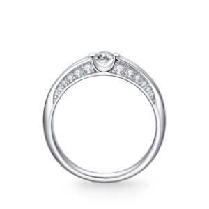 Nhẫn Cưới Nam Bạch Kim Kim Cương Happier Everyday