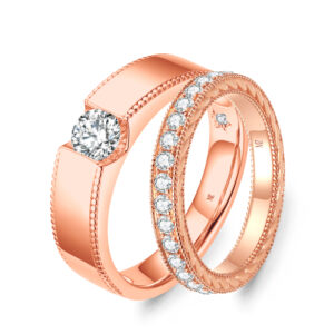 Cặp nhẫn cưới kim cương My Promises