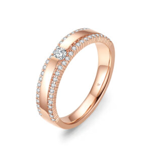 Nhẫn Cưới Nữ 18K Kim Cương Last For An Eternity