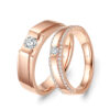 Cặp Nhẫn Cưới 18K Kim Cương Last For An Eternity