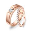 Cặp Nhẫn Cưới 18K Kim Cương Our Hearts
